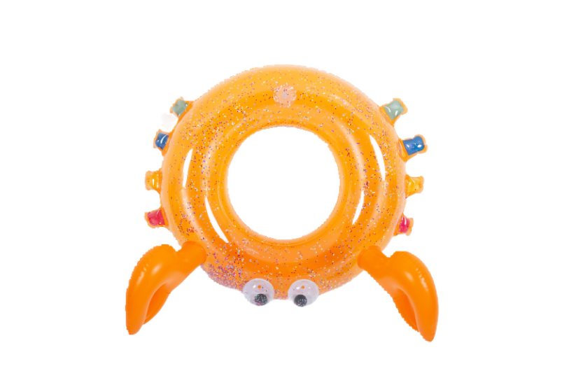 Надувной круг "Glitter Crab", 93.5cм, 35638