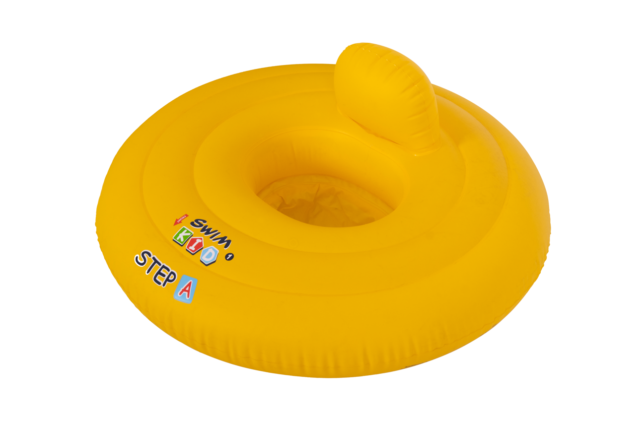 Надувной круг с отверстиями для ног, 0-1 лет, 69см , 32213
