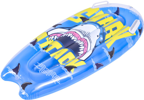 Надувной матрас для плавания “Shark" 100х50см, 3+, 35017