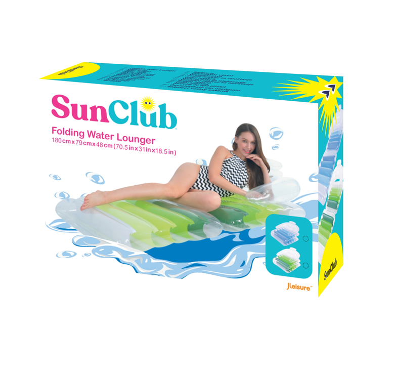 Saltea gonflabila pliabila pentru înot 180cm x 79cm x 48cm, pana la 100 kg, 33057