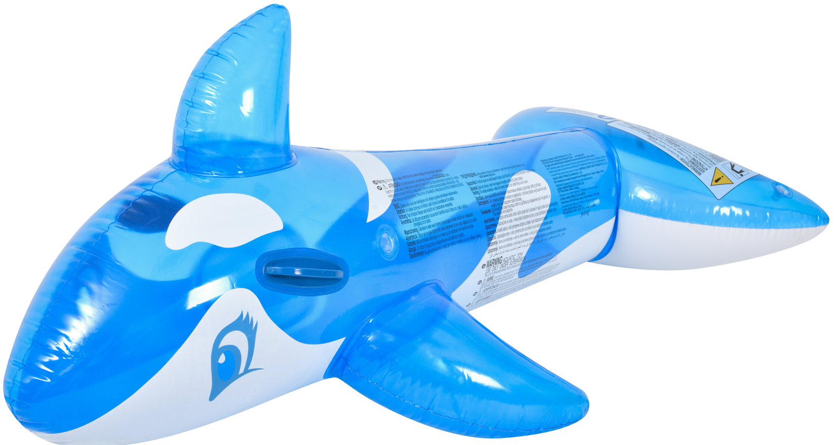 Надувной Кит 135x73смx60см, до 45 кг, 3+, 37215