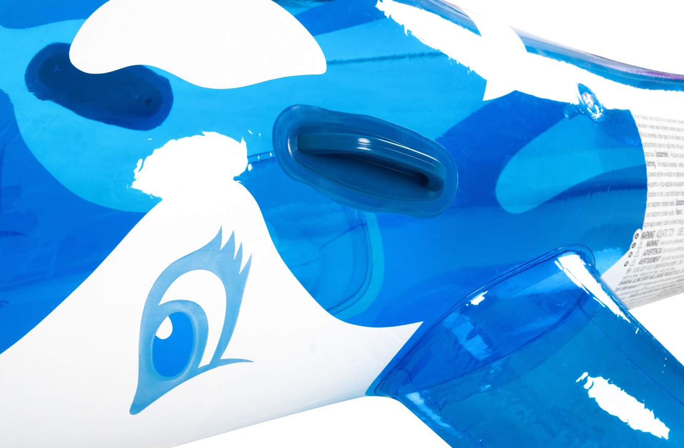 Надувной Кит 135x73смx60см, до 45 кг, 3+, 37215