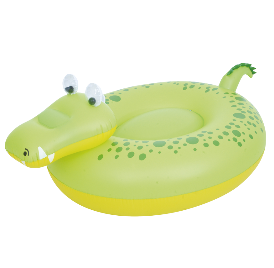 Cerc gonflabil "Aligator" 145 cm, pana la 45 kg, 3+, 35446