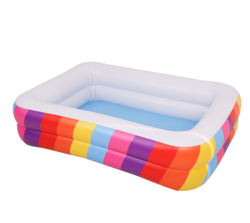 Надувной бассейн "Rainbow" 195x140x47см, 440 Л, 6+, 51470