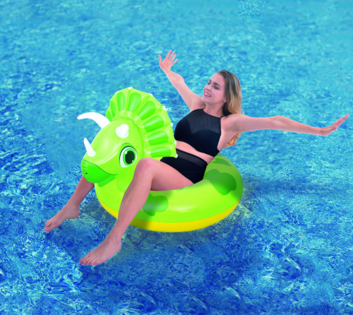 Надувной круг "Triceratops" 100cм, 12+, 35466