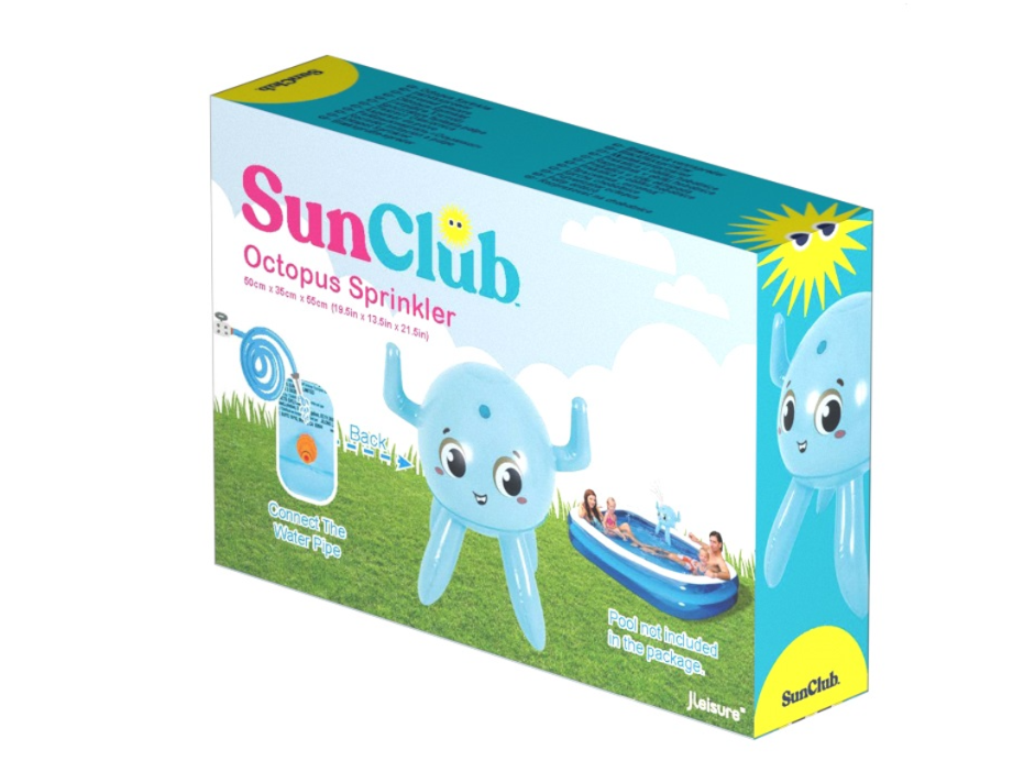 Надувной разбрызгиватель для бассейна "Octopus" 50х35x55см, 51230