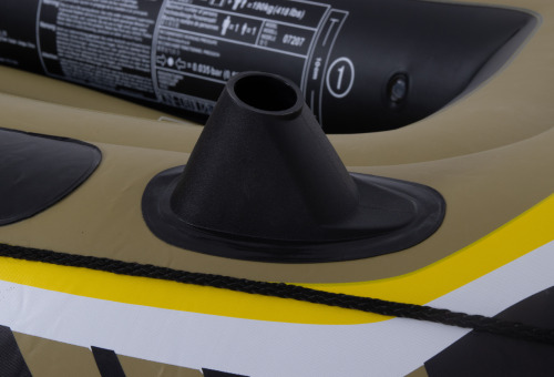 Надувная лодка “Fishman 200" с веслами и насосом, 218x110x36см, 07207-1