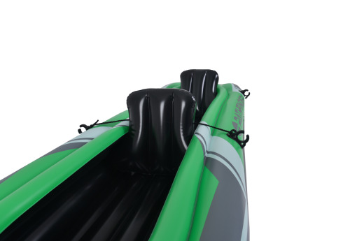 Caiac gonflabil Pathfinder pentru 2 persoane cu vasle si pompa, 350x78x47 cm, pana la 180 kg, 34177