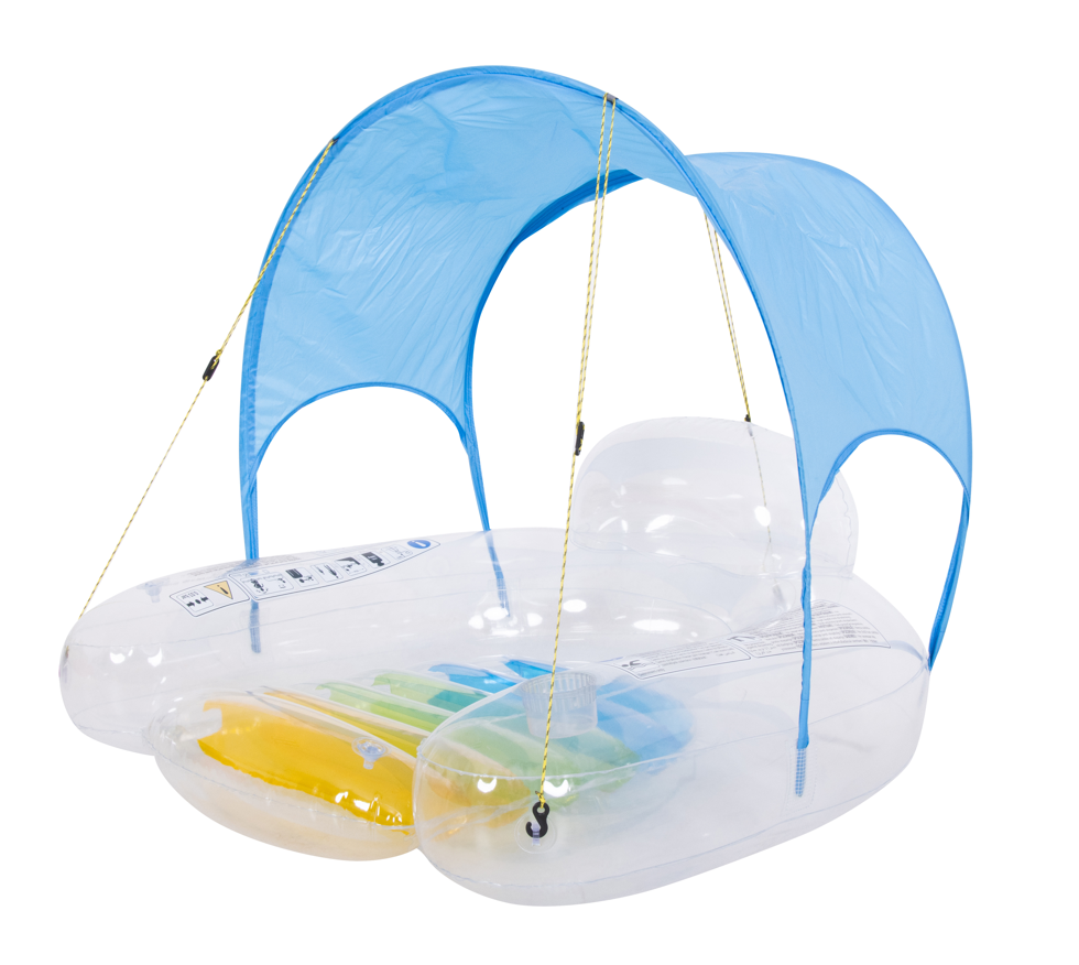 Saltea gonflabila pentru pluta cu baldachin, 103x95x83cm, pana la 80kg, 14+, 33216