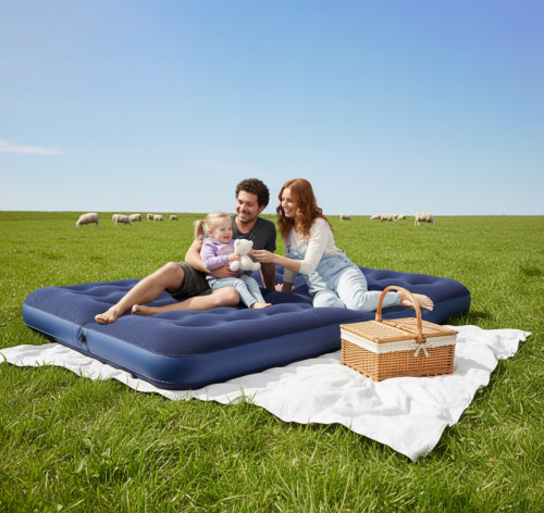 Saltea gonflabila Avenli, 203x152x22 cm, 20256-1