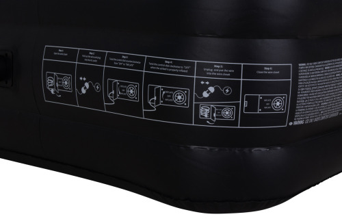 Saltea gonflabila Avenli, 196x97x47 cm, pompa încorporata, 24041EU