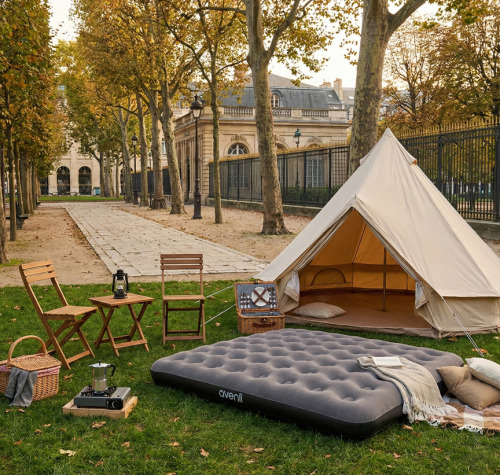 Надувной матрас Avenli, 203x183x22 см