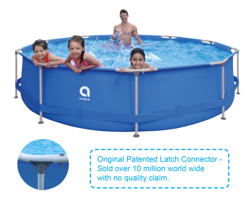 Piscina Avenli 366x76cm, 6125L, cadru metalic, 11799