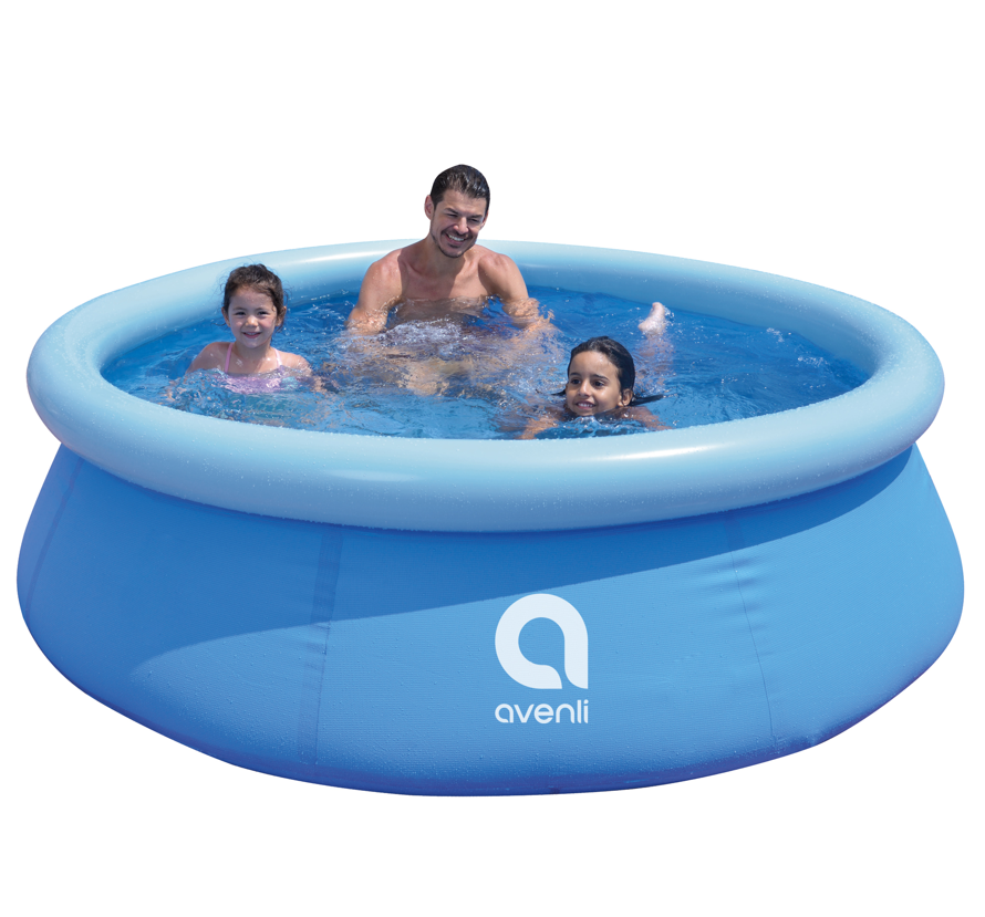 Piscina gonflabila Avenli 244x63cm, 2074L, pompa, filtru, 17792EU