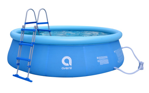 Надувной бассейн Avenli 366x90cм, 654 Л, фильтр-насос, лестница, 17795EU