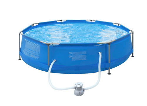 Piscina Avenli 305x76cm, 4383L, cadru metalic, pompa, filtru, 17798EU