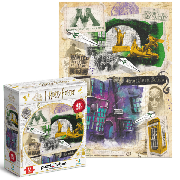 Puzzle „Ministerul Magiei și Aleea Knocktern.”, seria Harry Potter 200504