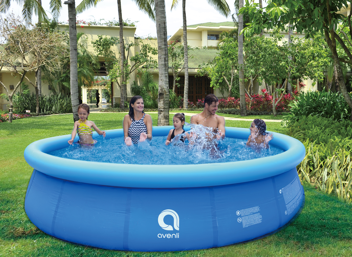 Piscina gonflabila Avenli 427x84cm, 7820L, pompa, filtru, 17796EU
