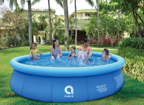 Piscina gonflabila Avenli 427x84cm, 7820L, pompa, filtru, 17796EU
