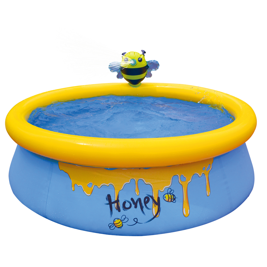 Piscina gonflabila Avenli 3D Bee Spray, 150x42cm, 457L, 12010