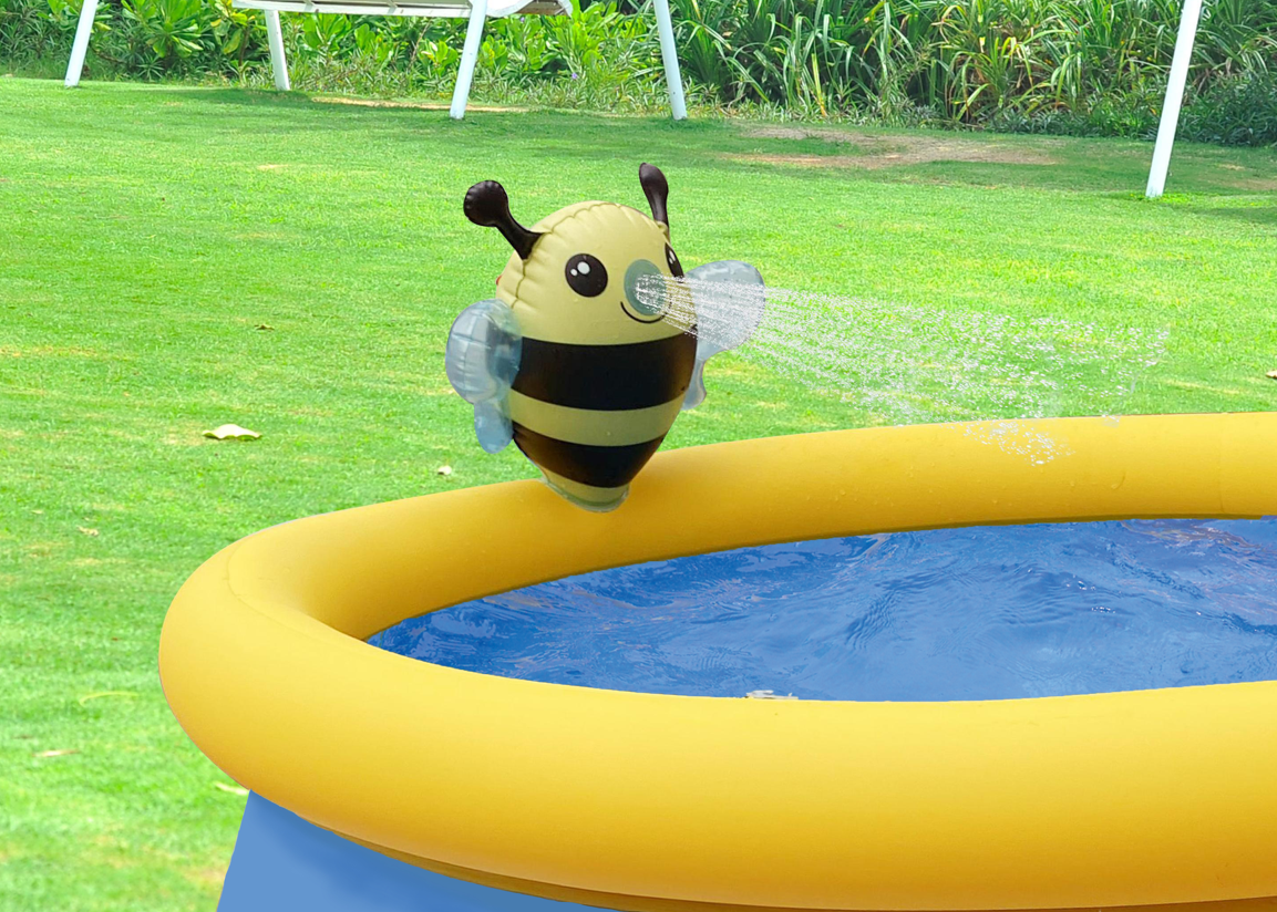 Piscina gonflabila Avenli 3D Bee Spray, 150x42cm, 457L, 12010