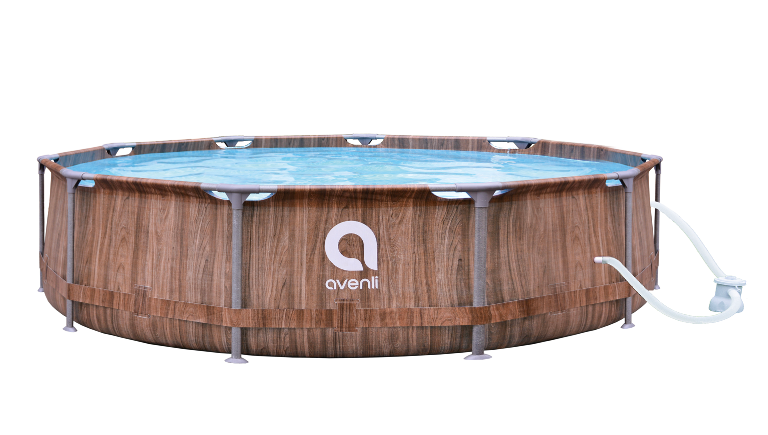 scina Avenli 305x76cm, 4678L, cadru metalic, pompa de filtrare, 12247EUV54