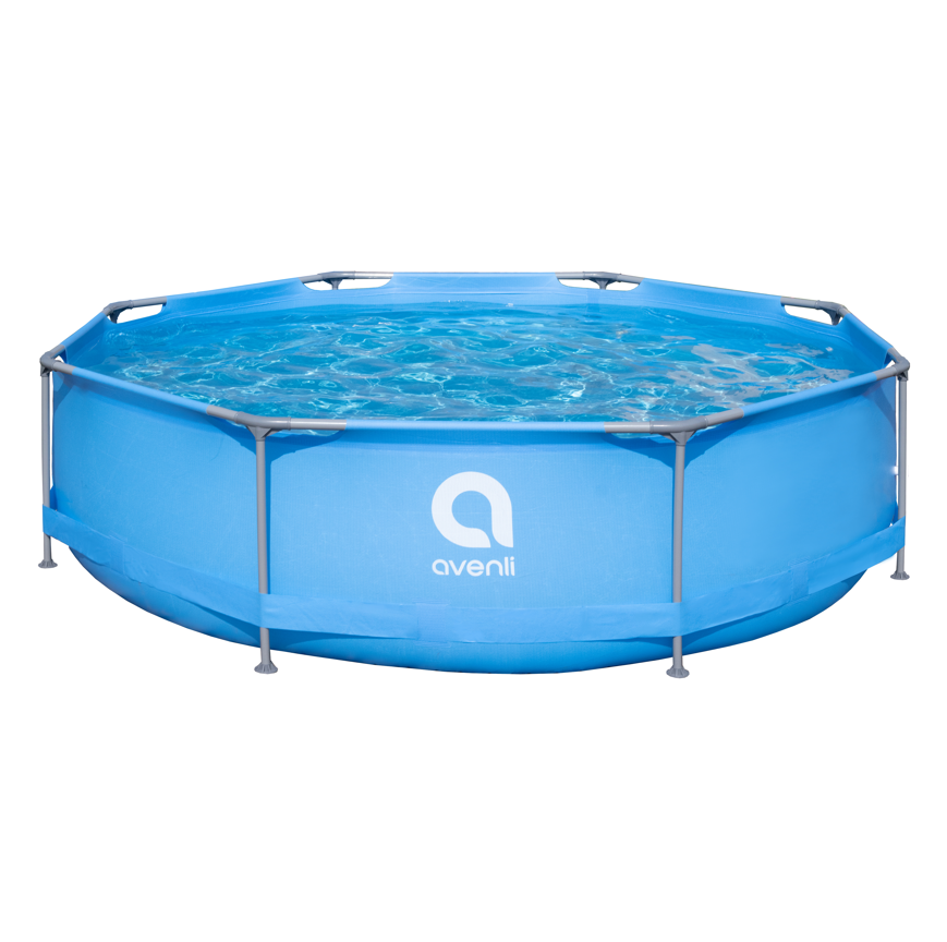 Бассейн Avenli 305x76cм, 4383 Л, металлический каркас, 12254