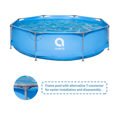 Бассейн Avenli 305x76cм, 4383 Л, металлический каркас, 12254