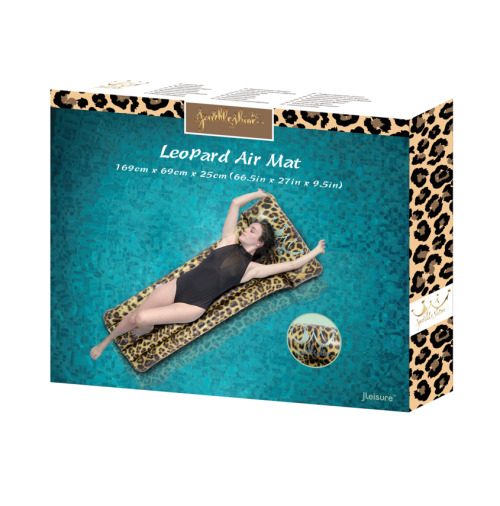 Saltea gonflabila pentru inot "Leopard" 169x69x25 cm, pana la 80 kg, 14+, 33152