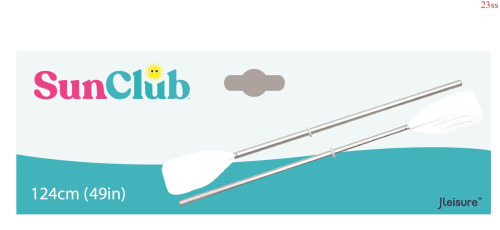 Складные алюминиевые вёсла 124 см для лодки, комплект 2 шт, 29R105-1