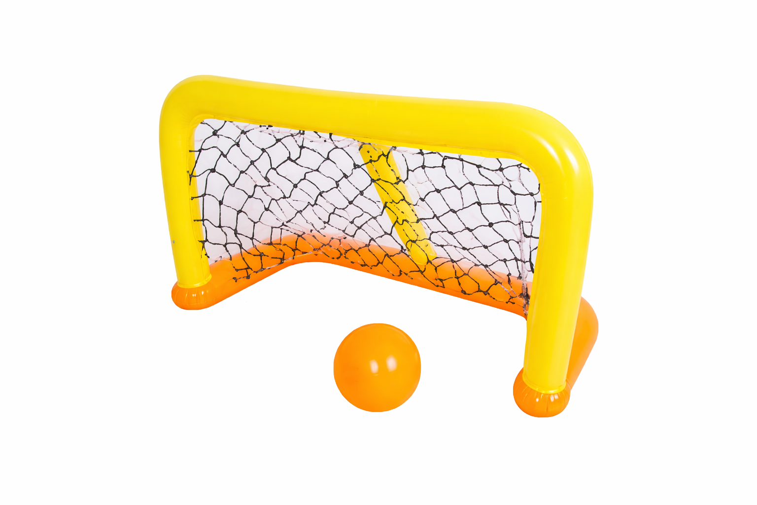 Set polo pe apa: 134x66x76 cm, poarta si minge, varste 6+, 51340