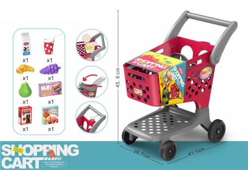 Тележка для покупок с продуктами, XG2012