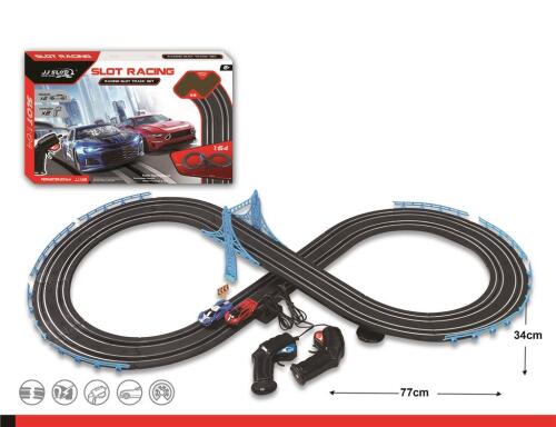 Трек с гоночной машинкой 1:64, JJ.146-1