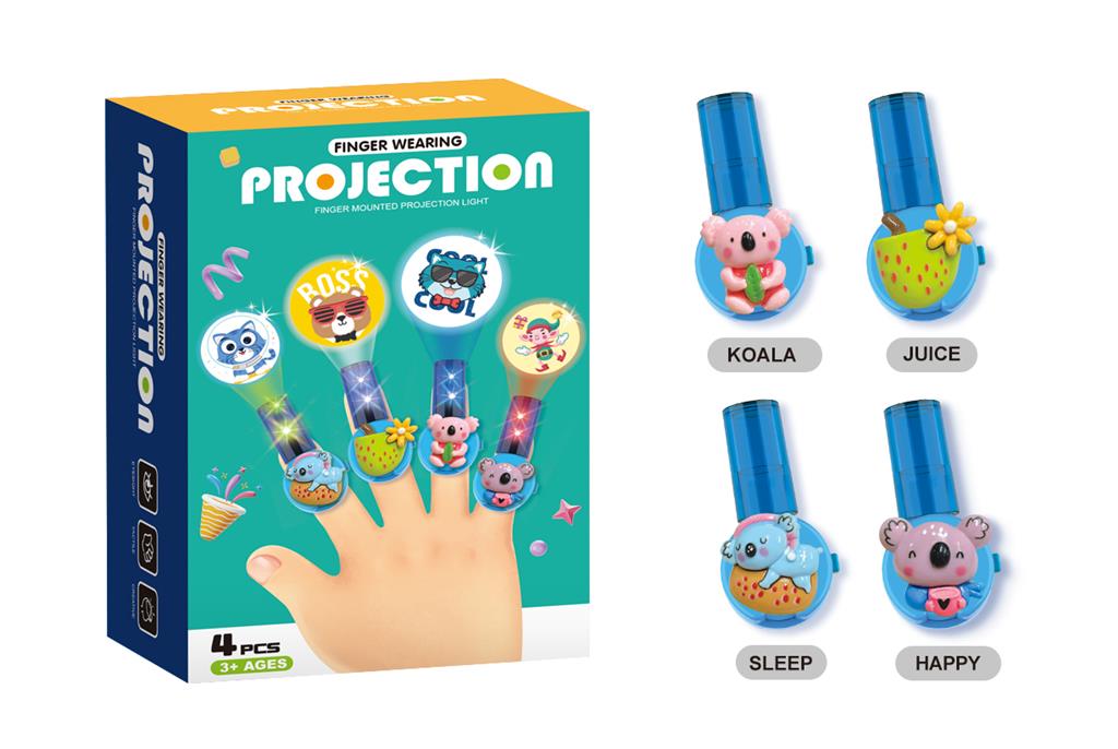 Светящиеся игрушки на пальцы в виде животных, B904