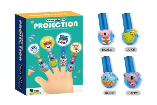 Светящиеся игрушки на пальцы в виде животных, B904