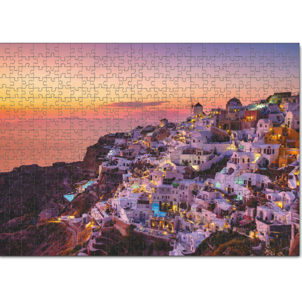 Puzzle „Satul Oia. Grecia”, seria Peisaje 301156