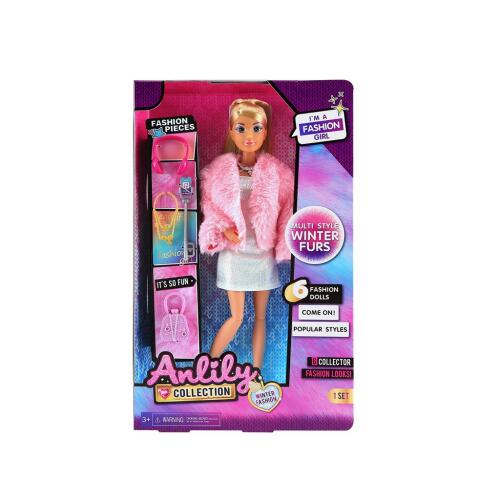 Кукла "Anlily" 30см подвижными суставами и аксессуарами, 616355