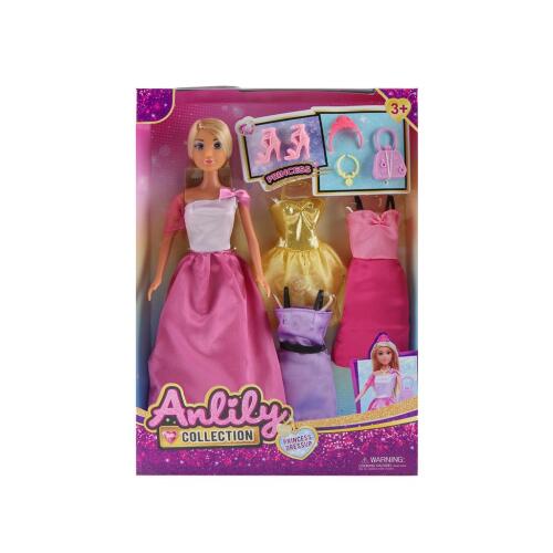 Кукла "Anlily" 30см в вечернем платье с сумочкой, 616290