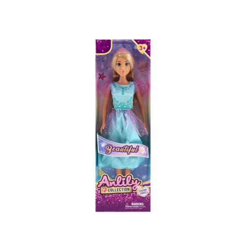 Кукла "Anlily" 30см в синем платье, 616856