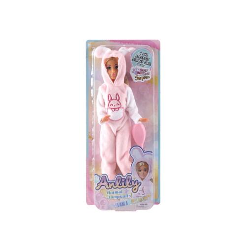 Кукла "Anlily" 30см в розовом костюме, 616660