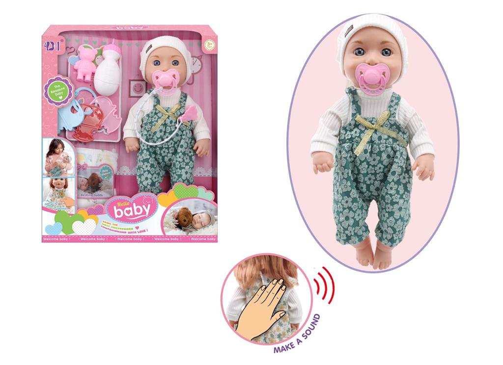 Papusa 30 cm cu functii si accesorii, BM3325-1