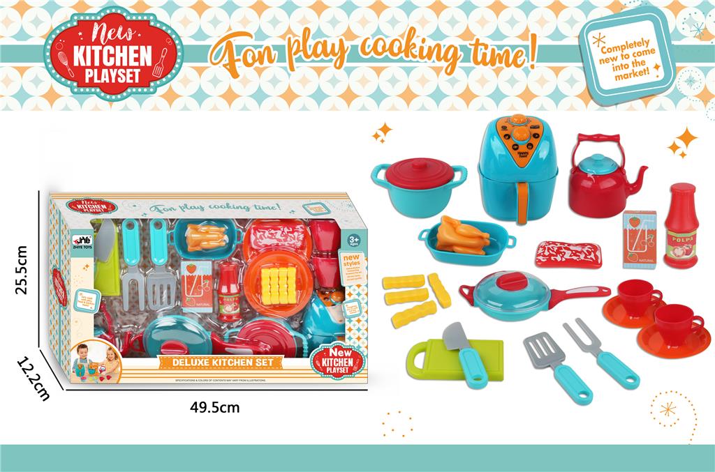 Set de bucatarie  cu friteuza, 99825-2