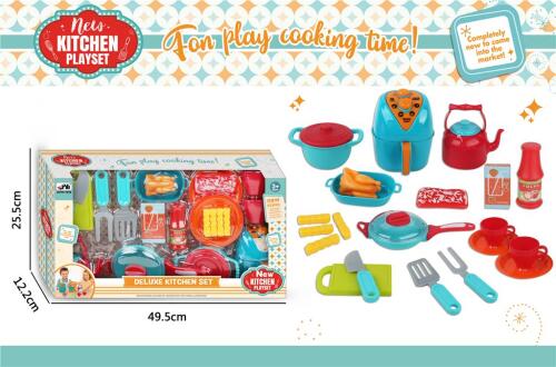 Игровой кухонный набор с аэрогрилем, 99825-2