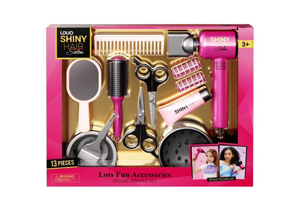 Set de joaca coafor cu 13 piese, 626038