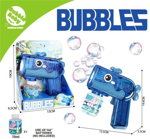 Pistol cu ​​bule de sapun "Balena", BE-028