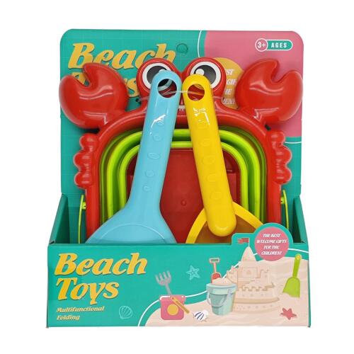 Galeata pliabila pentru nisipiera "Crab" cu lopata, 2508T