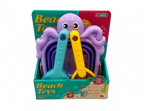 Galeata pliabila pentru nisipiera "Octopus" cu lopata, 2510T