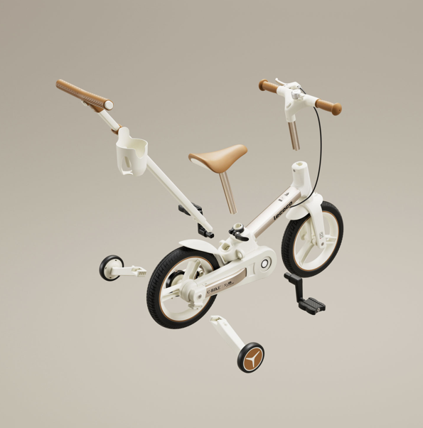 Bicicleta pentru copii Lecoco 3 în 1, C-bike X3 PLUS