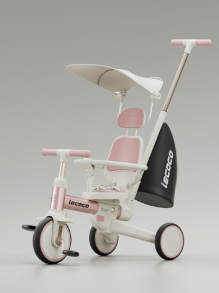 Tricicleta pentru copii Lecoco 7 în 1, transformabila, Walker-S3 Max