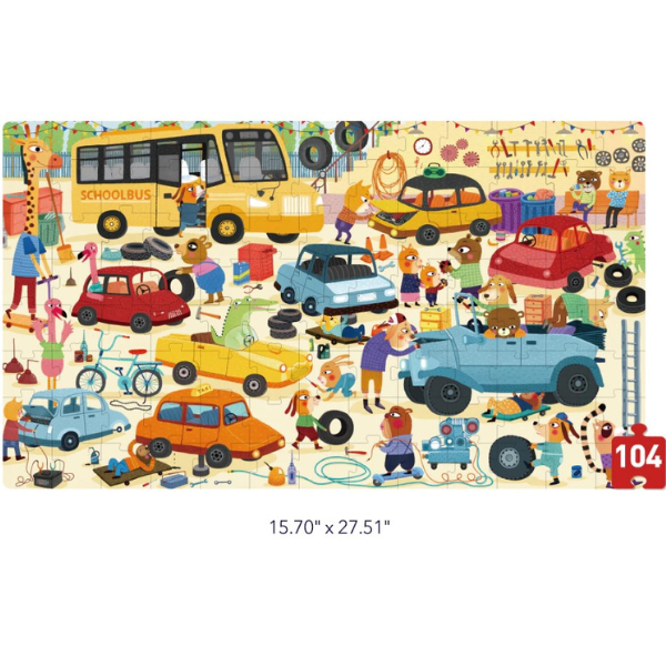 Puzzle în valiză „Garaj” MD3078